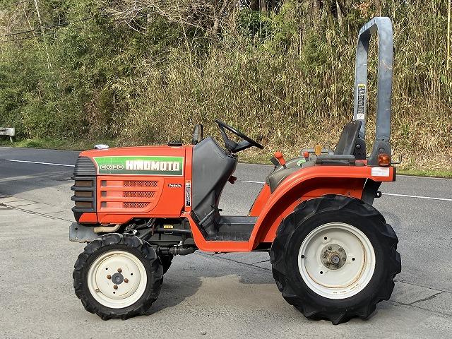 トラクター CX130 新品ハンマーナイフモアMK125付 写真４