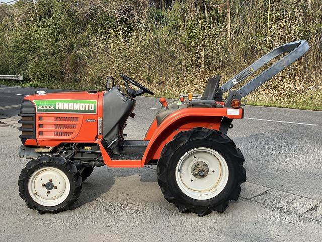 トラクター CX130 新品ハンマーナイフモアMK125付 写真５