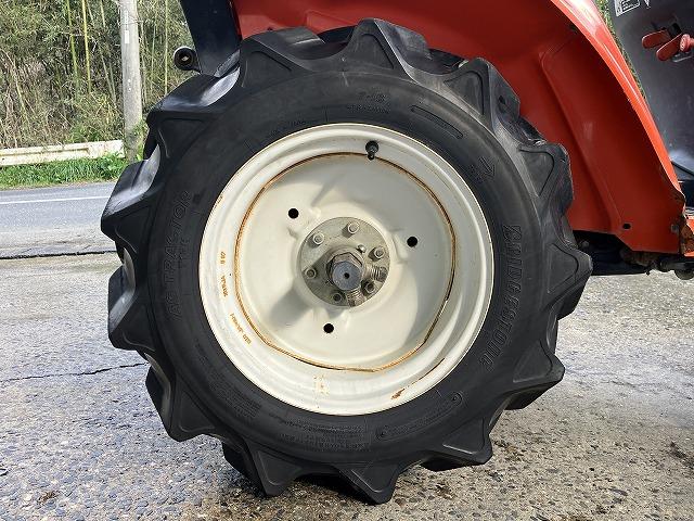 トラクター CX130 新品ハンマーナイフモアMK125付 写真９