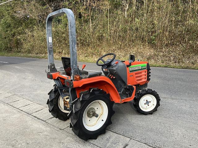 トラクター CX130 新品ハンマーナイフモアMK125付 写真２