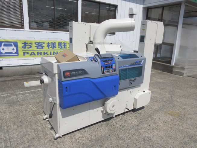 イセキ 籾摺機 写真