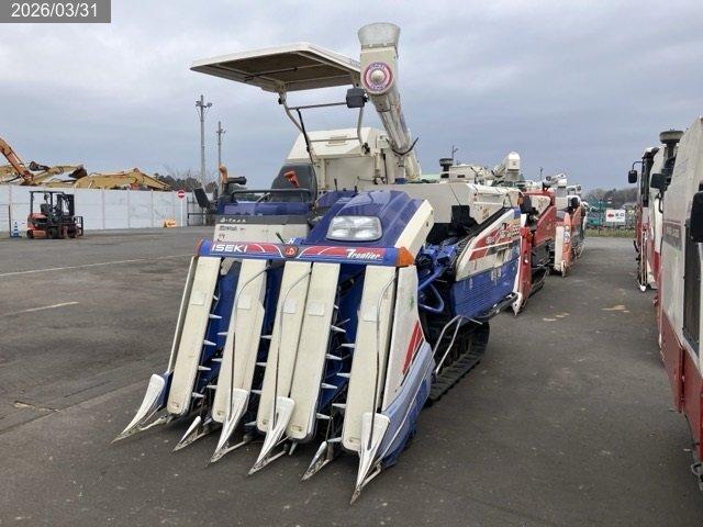 イセキ コンバイン 写真