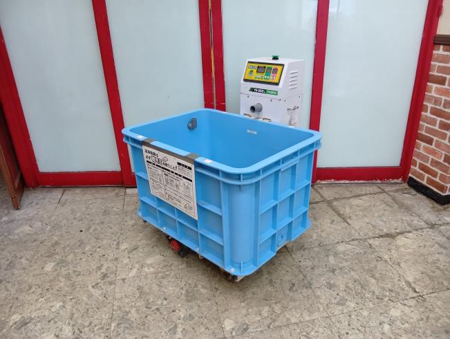 タイガーカワシマ 温湯消毒機 写真