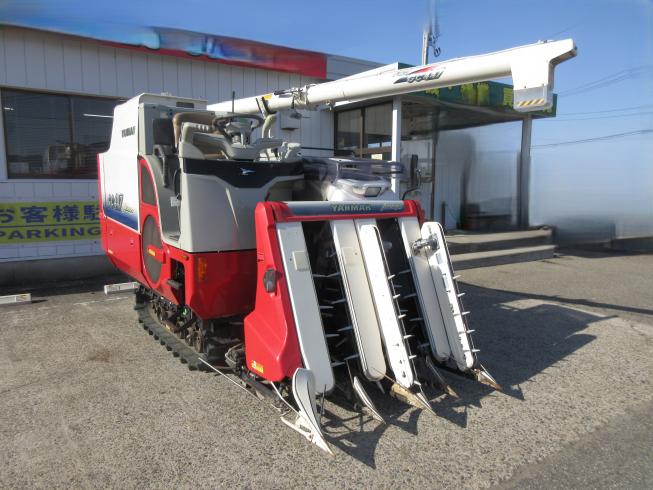 ヤンマー コンバイン 写真