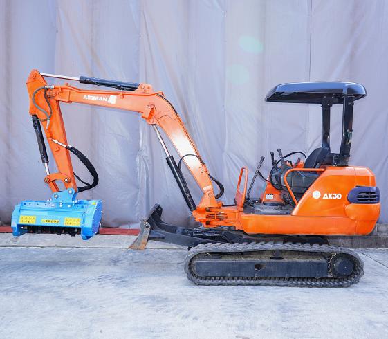 クボタ日立など ユンボレンタル販売 写真