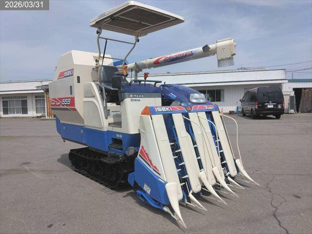 イセキ コンバイン 写真