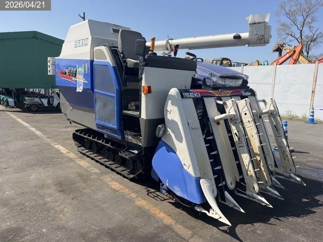 イセキ コンバイン 写真