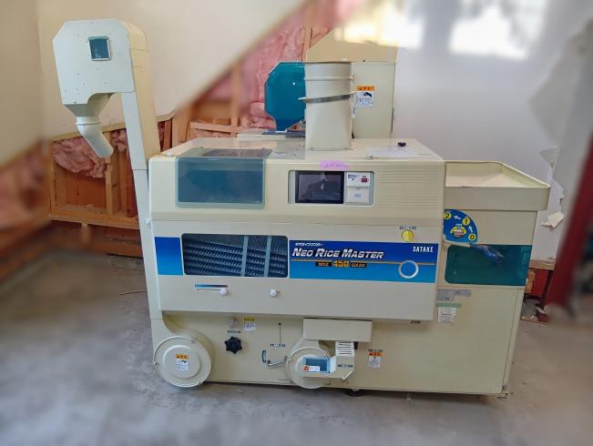 サタケ 籾摺機 写真