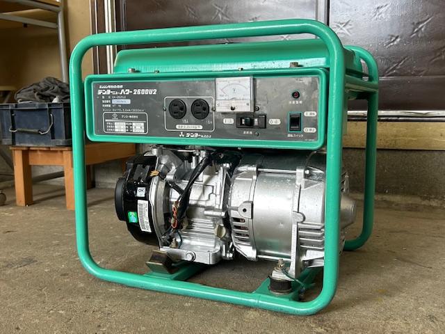 デンヨー 発電機 写真