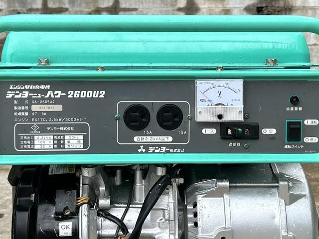 発電機 GA-2605U2 写真10
