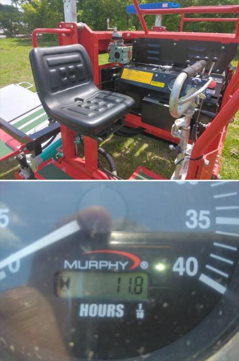 乗用型摘採機 TFC-8 写真６