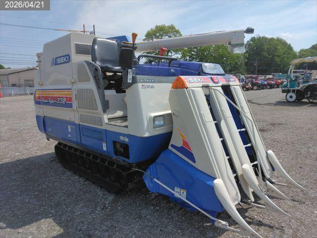 イセキ コンバイン 写真