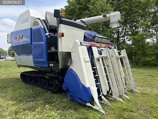 イセキ コンバイン 写真