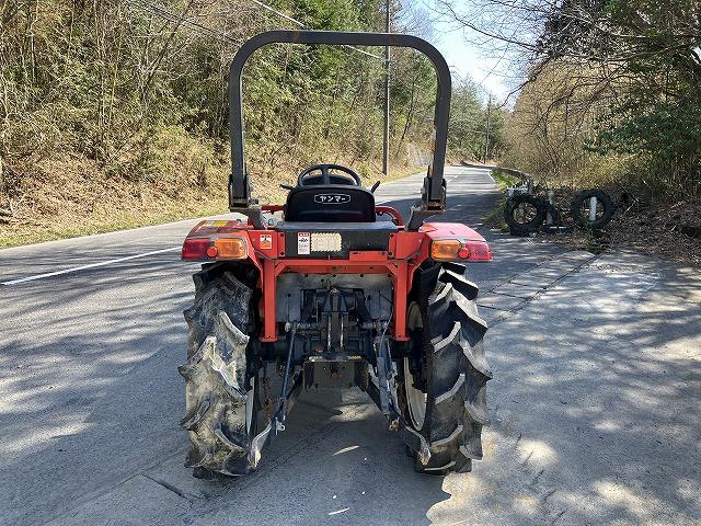 トラクター AF230　新品ハンマーナイフモアMK155付 写真５