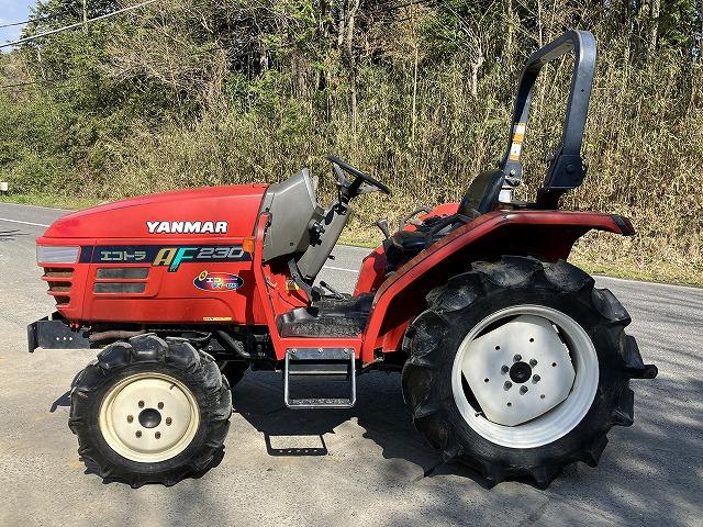 トラクター AF230　新品ハンマーナイフモアMK155付 写真４
