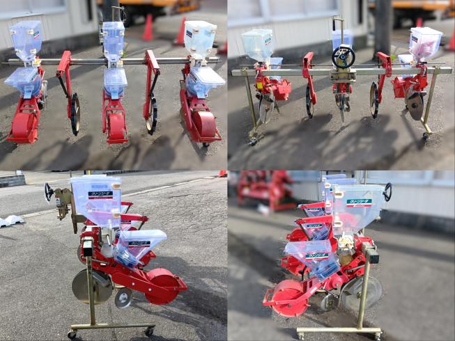 播種機　クリーンシーダ3連 TDR-U　上越〇 写真２
