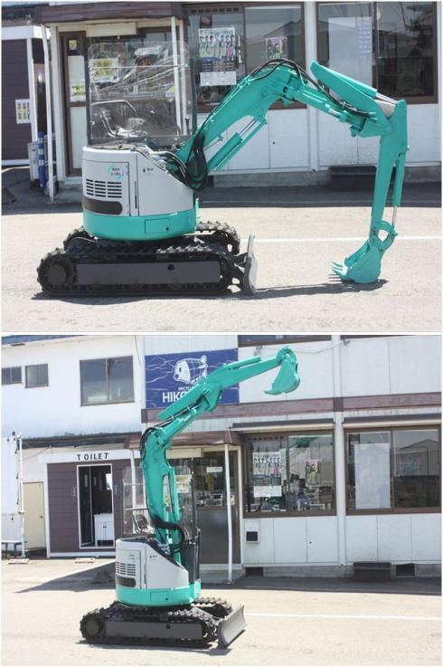 ミニユンボ IS-9UX3 写真２