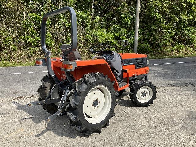トラクター GL221　新品ハンマーナイフモアMK155付 写真２