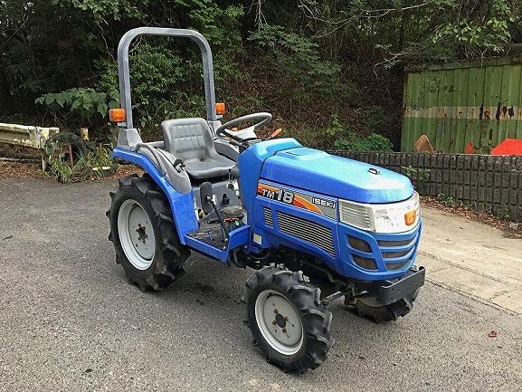 トラクター TM18 新品ハンマーナイフモアMK135付 写真２