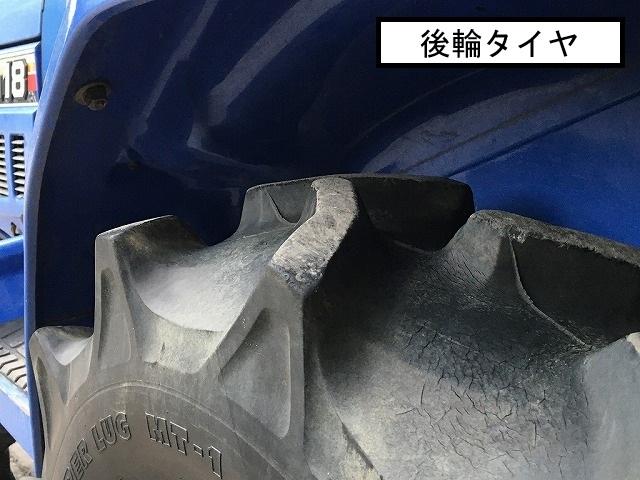 トラクター TM18 新品ハンマーナイフモアMK135付 写真８
