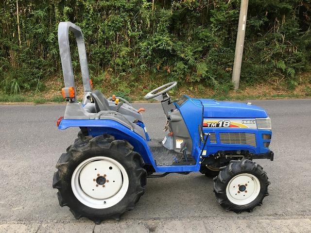 トラクター TM18 新品ハンマーナイフモアMK135付 写真４