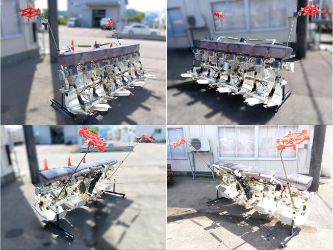 湛水直播機　 DS-8NK　上越〇 写真３