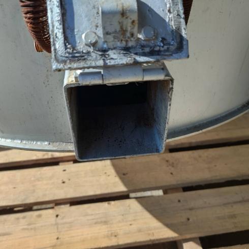  燻煙機 籾殻  くん炭機 写真５