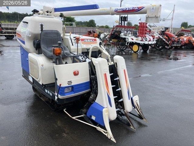 イセキ コンバイン 写真