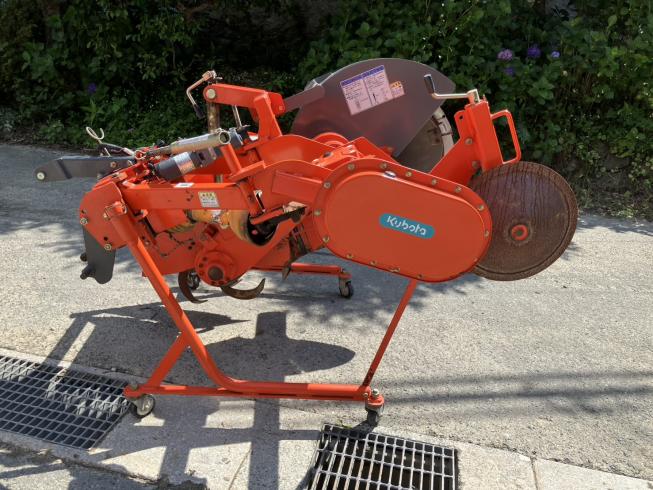 クボタ 畦塗機 写真