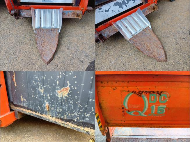 整地キャリア DCQ15　新潟●〇 写真５
