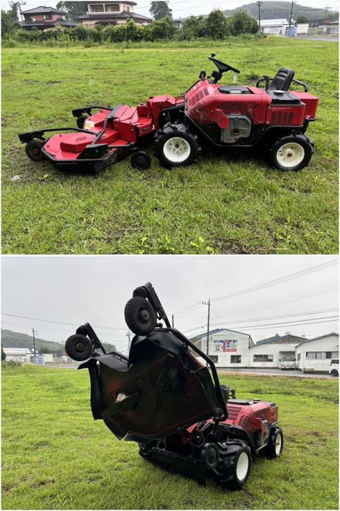 乗用型草刈機 BM21 写真４