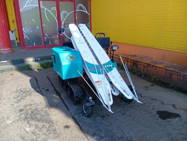 クボタ 枝豆収穫機 写真