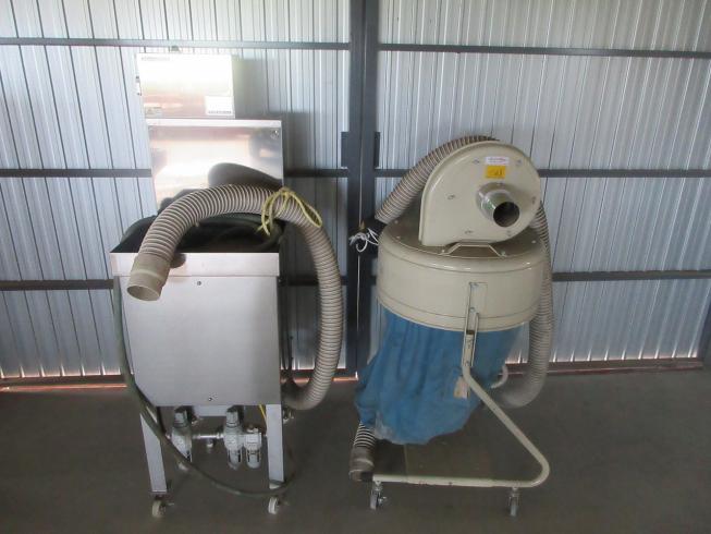 ナカヤ / ムラコシ にんにく皮むき機＆集じん機  写真
