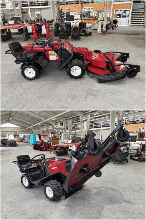 乗用型草刈機 BM21 写真２