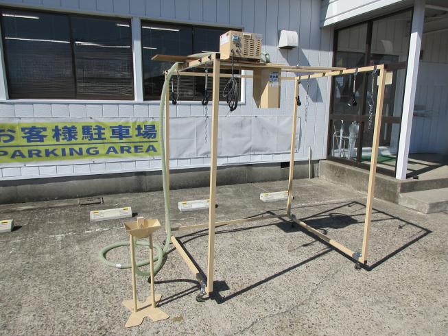 ホクエツ 穀物吸引搬送機/フレコンバックスタンド 写真
