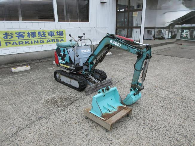 コベルコ バックホー 写真