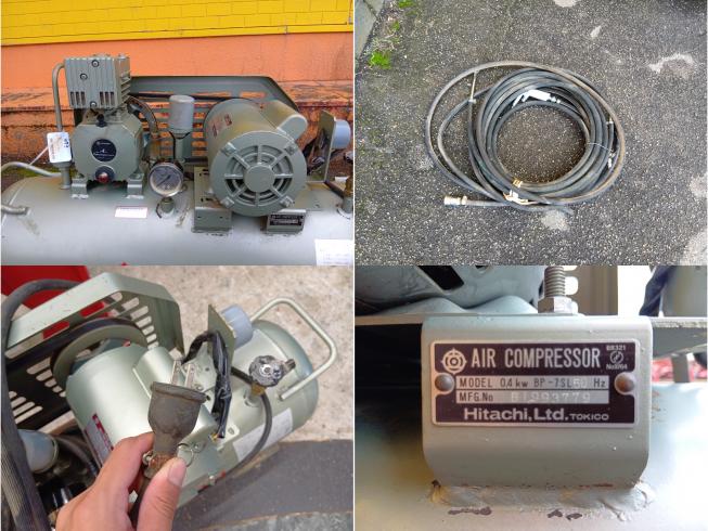 コンプレッサー BP-7T　新潟●〇 写真４