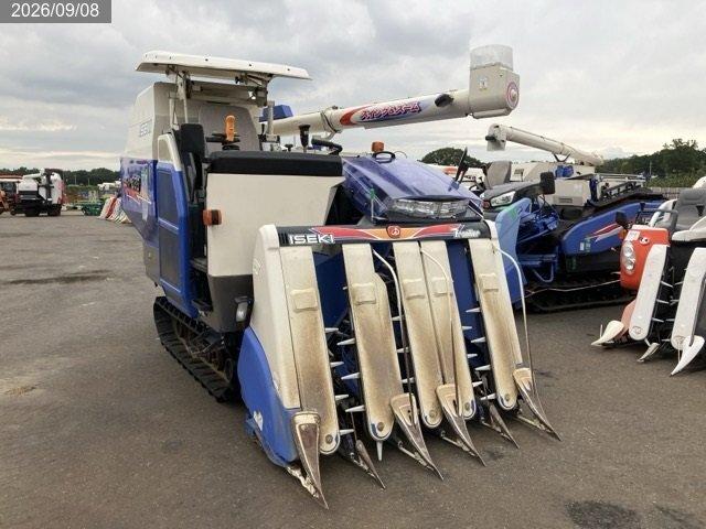 イセキ コンバイン 写真