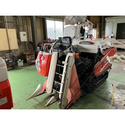 クボタ コンバイン 写真