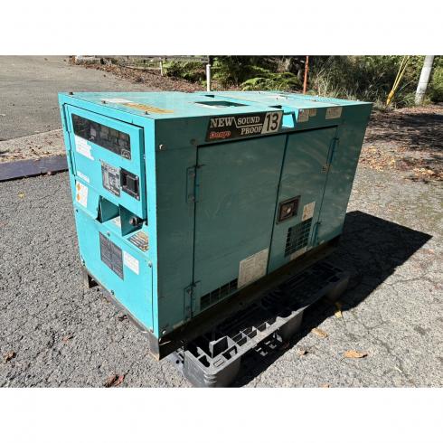 デンヨー 発電機 写真