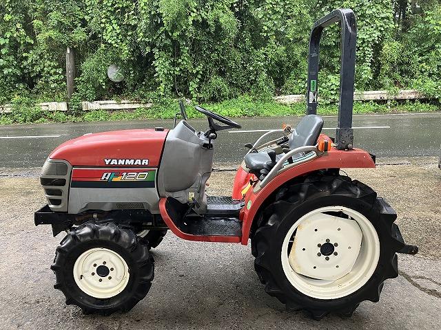 トラクター AF120　新品ハンマーナイフモアMK145付 写真３