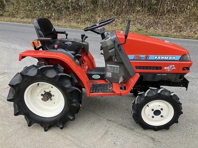 トラクター Ke-3　新品ハンマーナイフモアMK125付 写真４