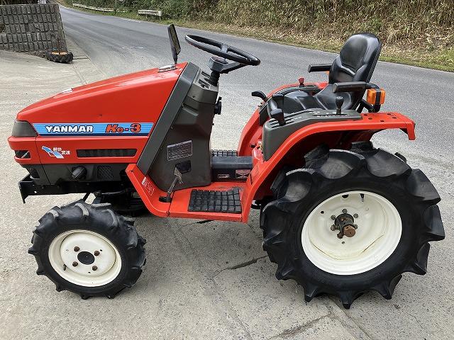 トラクター Ke-3　新品ハンマーナイフモアMK125付 写真３