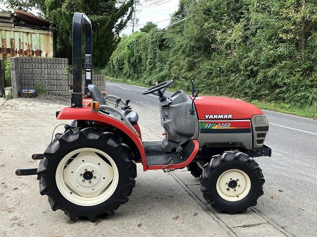 トラクター AF118　新品ハンマーナイフモアMK135付 写真４