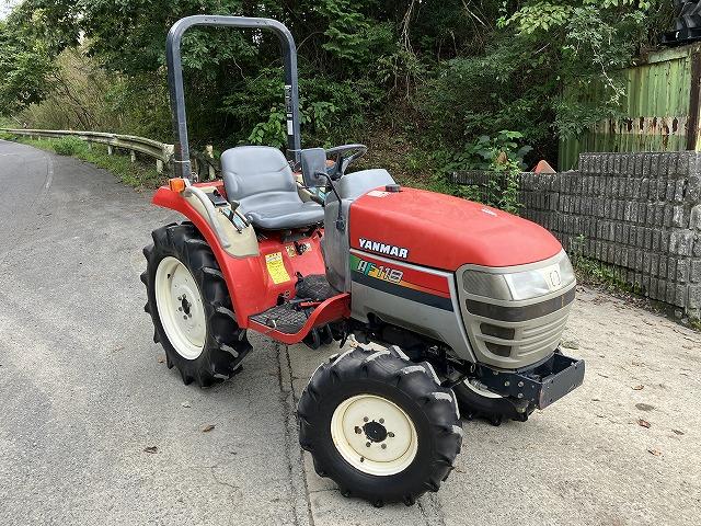 トラクター AF118　新品ハンマーナイフモアMK135付 写真６