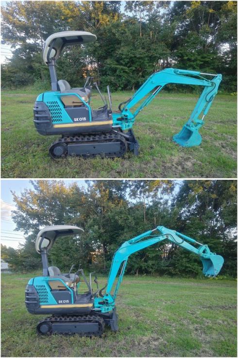 バックホー SK015 写真２