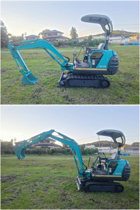 バックホー SK015 写真４