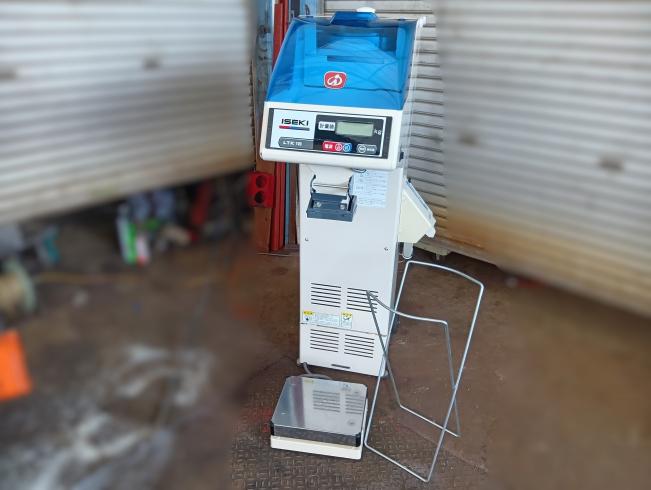 イセキ 選別計量機 写真