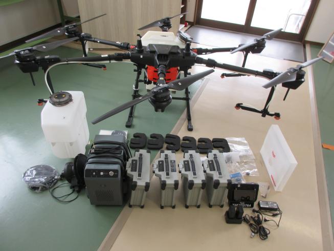 DJIジャパン 農業用ドローン 写真