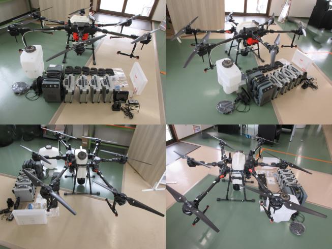 農業用ドローン AGRAS T20　北新潟● 写真２